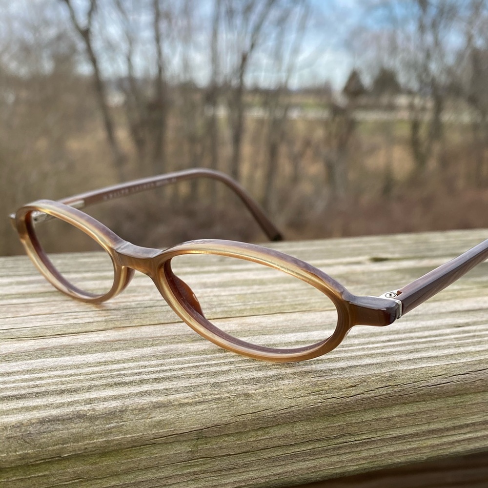 Ralph Lauren glasses frames Tan RL649 Made in Italy